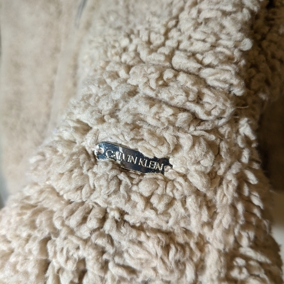 Calvin Klein full zip Sherpa jacket - Picture 6 of 8
